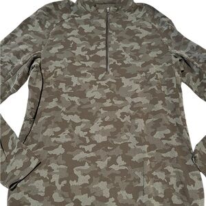 Lululemon Surge warm 1/2 zip pullover XXL